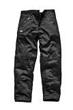 Dickies Redhawk Mens Action Trousers (WD814) BLACK 34T (34”)