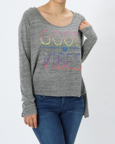ROXY(ロキシー) レディース GOOD VIBES L/S Tシャツ プルオーバー RLT134106