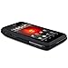 Generic Rubberized Protector Case for Motorola DROID 4 XT894 - Retail Packaging - Black