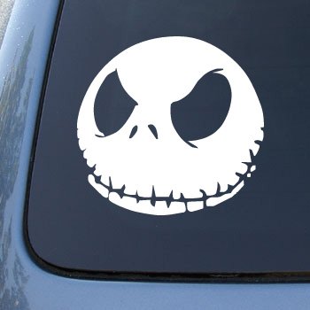 JACK SKELLINGTON - Vinyl Decal Sticker #A1350 | Vinyl Color: White
