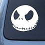 JACK SKELLINGTON - Vinyl Decal Sticker #A1350 | Vinyl Color: White
