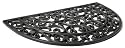 Strathwood Rubber Scroll Half-Moon Doormat