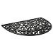 Strathwood Rubber Scroll Half-Moon Doormat