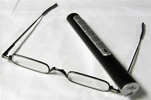 Eye Stic - Gunmetal w/ rectangled lens