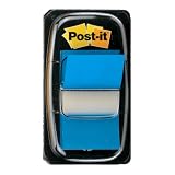 Post-it Flags 680-2-24, Blue, 1 inch x 1.7 inches