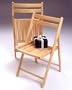 Folding Chairs in Beech - Set of 4