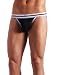 2(x)ist Mens All Star Jock Strap Brief, Black, Large