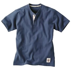 Eddie Bauer(エディー・バウアー) 半袖パフォーマンスヘンリー(消臭機能付)