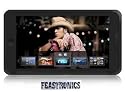 Feastronics 4.3" Widescreen 16GB TITAN PMP MP3 / MP4 / MP5 Multimedia Player with, Radio, Recording and E-Book Reader, Real Player and Stereo Speakers Built in