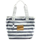 Nikky By Nicole Lee Womens Stripes Tote Handbag