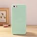 iPhone 5 & 5S Jelly Case, ANLEY Candy Fusion Series - [1.5mm Slim Fit] [Shock Absorption] Classic Jelly Silicone Case Soft Cover for iPhone 5 & 5S (Mint Green) + Free Ultra Clear Screen Protector Film