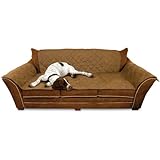 K&H Thermo Heated Furniture Cover for Couch, Chocolate
