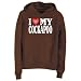 Hoodie Womens Brown 