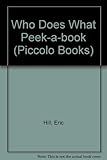 Who does what peek-a-book