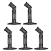 Universal 5 Black Satellite Speaker Brackets / Mounts for Walls and Ceilings 1XZ