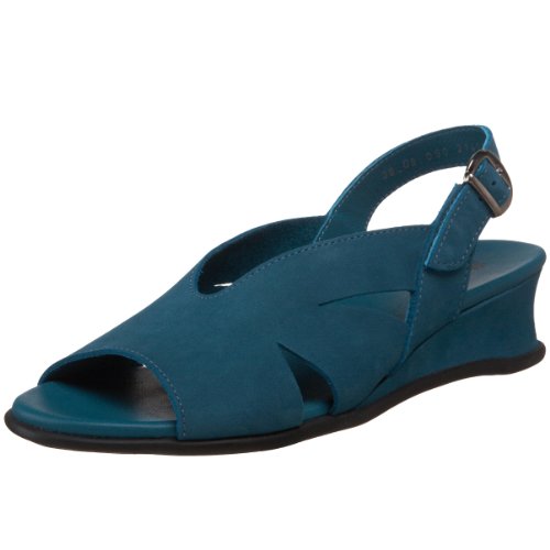 Arche Women's Nahama Slingback Sandal,Pavone,38 EU (US Women's 7 M)