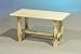 Log Furniture - Child`s Table-Varnished - Free Shipping 48 States