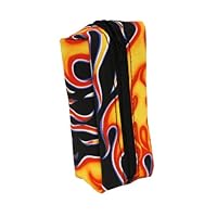 Fit and Healthy Inhaler Case, Flames, 2x5.25x1.75 Inches