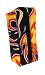 Fit & Healthy Inhaler Case, Flames, 2x5.25x1.75 Inches