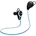 Ecandy Bluetooth Headsets, Mini Lightweight Wireless Stereo Sports/Running & Gym/exercise Headphones Earbuds W/microphone for Iphone,Ipad ,New Ipad, Ipod, Android, Samsung Galaxy, Smart Phones Bluetooth Devices,Blue