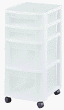 4 DRAWER CART (Sterilite Corp. 28228002)