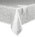 Hanukkah and Jewish Holiday Ivory Damask Tablecloth 70 x 120