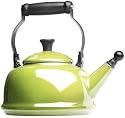 Le Creuset 1.8 Quart Whistling Stove Top Tea Kettle - Kiwi