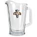 Florida Panthers NHL 60oz Glass Pitcher - Primary Logo by Great American Products
