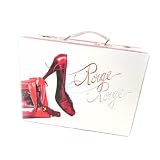 Coffre Bois "Belle Epoque" rouge ivoire