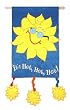 3D It's Hot Hot Hot! Sun Garden Size Applique Flag
