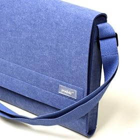 Lenovo Thinkpad X200 Laptop Durable Polyfelt Laptop Sleeve with Shoulder Strap - Blue