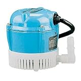 Little Giant 1 1/150 HP, 205 GPH, 127V - Small Submersible, 6' Power Cord (501500)