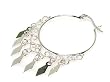 Sterling Silver Hoop Earrings (Rodium Plated)