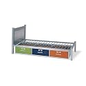 Furniture online: American Furniture Alliance Locker Twin Bed with 3 Drawers, Multicolor