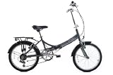 Raleigh Folda  Folding Bike - Grey, 20 inch