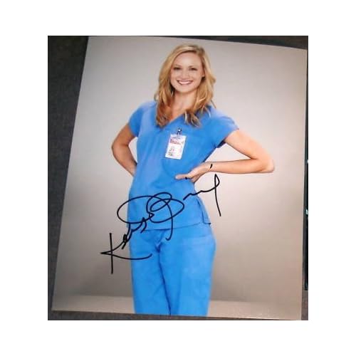 Kerry Bishe Signed Autograph "scrubs" Hot Promo Photo Signed