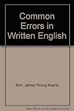 Common errors in written English : an analysis based on essays by Greek students