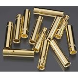 4.0mm Battery Connectors, 2 Male, 10 Female