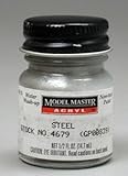 Steel Testors Acrylic Plastic Model Paint