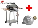 GRILLCHEF Lavastein-Gasgrillwagen