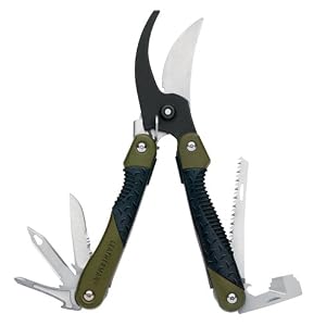 Leatherman 830589 Vista 830589 Hunting Pruner With Camo Nylon Sheath by Leatherman
