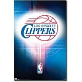 (22x34) Los Angeles Clippers Logo 2010 Sports Poster Pring