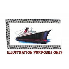 QE2 BOAT Koolart PHONE/IPOD SOCKE(PERSONALISED FREE )632