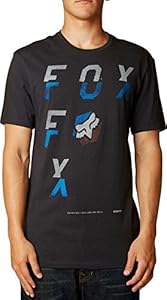 Fox Racing Mens Mashup Premium Short-Sleeve Shirt, Black Vintage, Small
