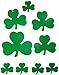 Beistle Packaged Printed Assorted Shamrock Cutouts