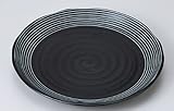 ドリームライン黒7.0皿 5枚組 【美濃焼 和風パスタ皿】 / お楽しみグッズ(キッチン用品)付きセット
