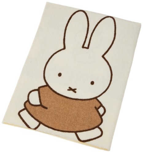 西川リビング ブルーナ とりとミッフィー 防水シーツ 70×120cm ブラウン 15748535033