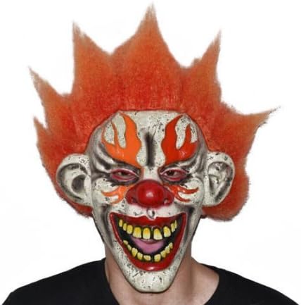 Perfect Creepy Clown Mask Adult Halloween Costume Accessory