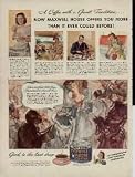 When the Great Ellen Terry Visited the Old Maxwell House, February 5, 1896 ..... 1941 Maxwell House Coffee ad, the ad also features Mrs. Arnold Peebles, A0756
