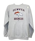 NFL Denver Broncos Sweat Shirt, Large